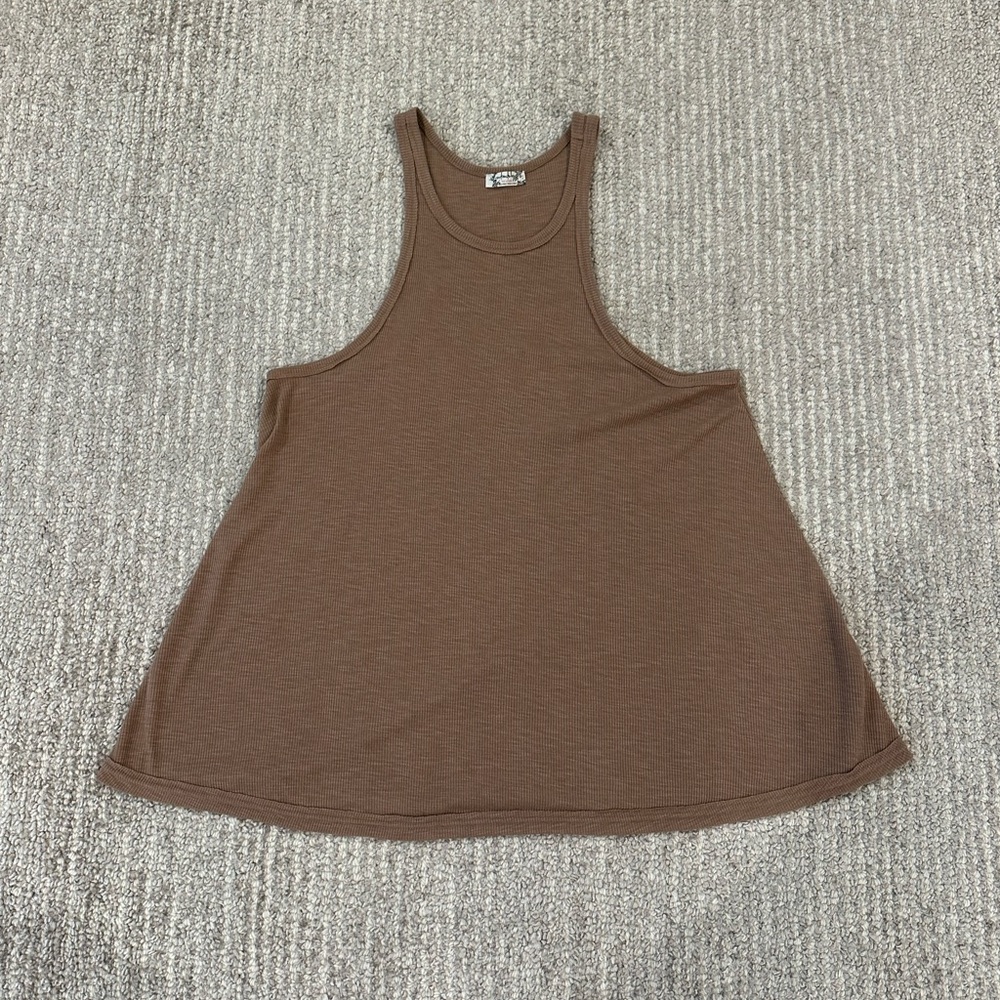 Free People Brown Tank Top